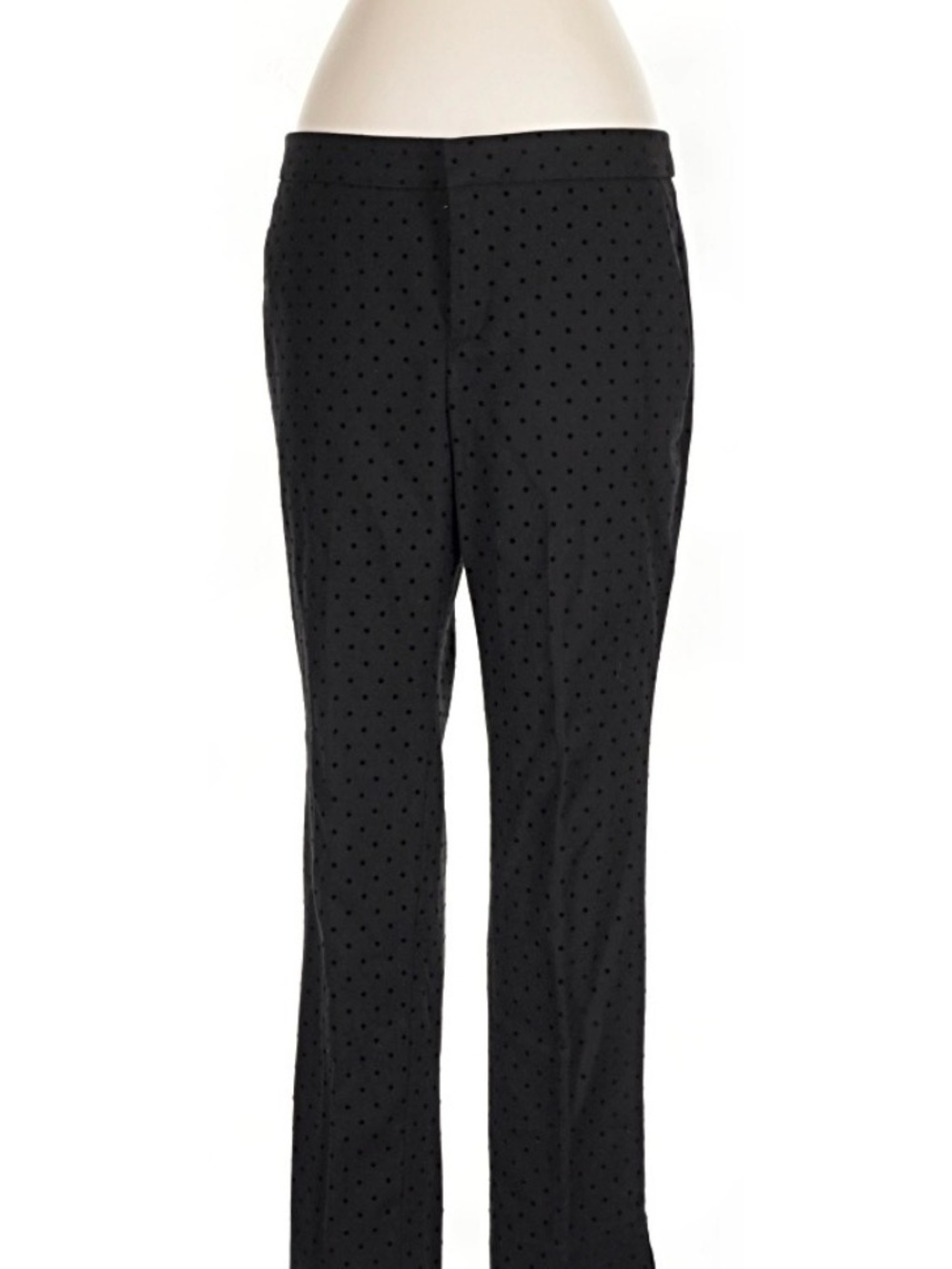 Banana Republic Black Polka Dot Dress Pants